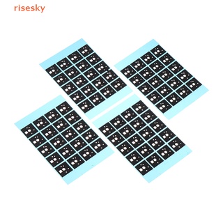 [risesky] แผ่นสติกเกอร์โฟม EVA PE PORON สําหรับติดตกแต่งสวิตช์ PCB