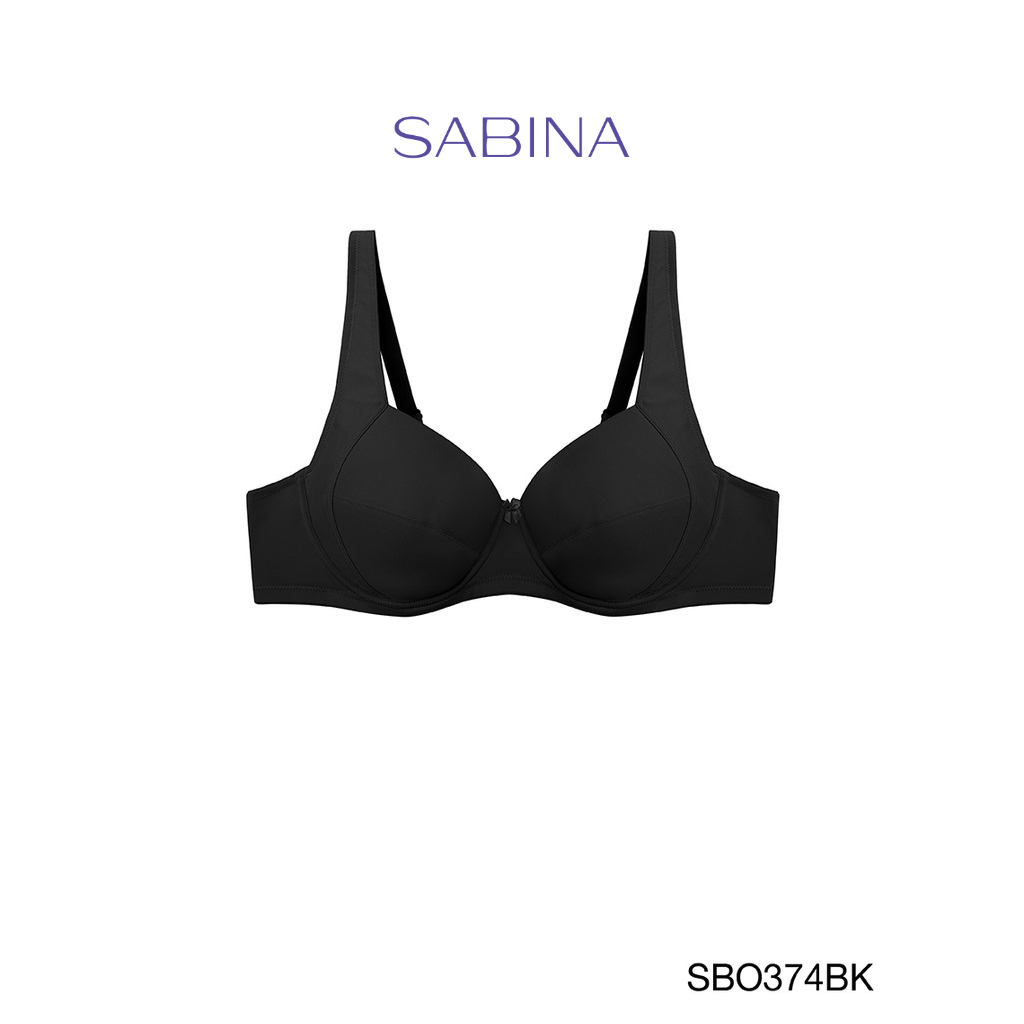 Sabina เสื้อชั้นใน (มีโครง) รุ่น Function Bra รหัส SBO374BK สีดำ