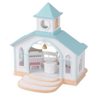 Sylvanian forrest wedding church ซิลวาเนียน โบสถ์ แต่งงาน สีพาสเทล wedding theme มือ1