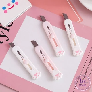 คัตเตอร์ขนาดเล็ก เครื่องเขียนน้อยน่ารัก มีดพกพา stationery knife