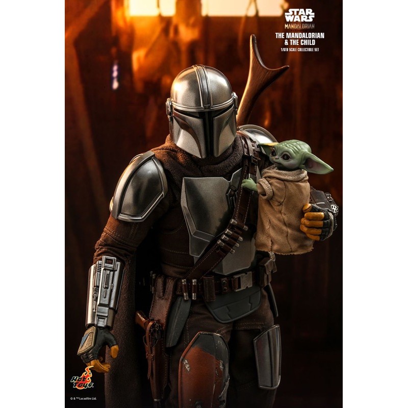 THE MANDALORIAN AND THE CHILD (DELUXE VERSION) Hot Toys TMS015