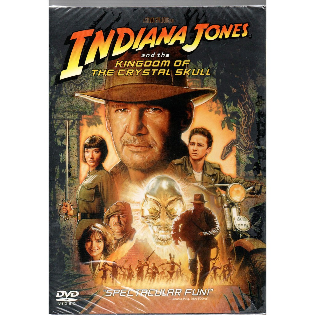 แผ่น DVD Indiana Jones And The Kingdom Of The Crystal Skull (2008)
