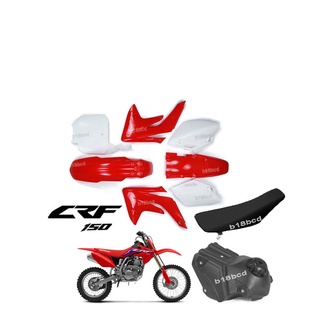 ชุดสีวิบาก แฟริ่ง ชุดสีเปลือกชุดสีวิบาก แฟริ่งวิบาก ทรงHonda Crf150 R Crf150 R 2007-2013 KSR KLX110 KX65 CRF 110-125 MSX