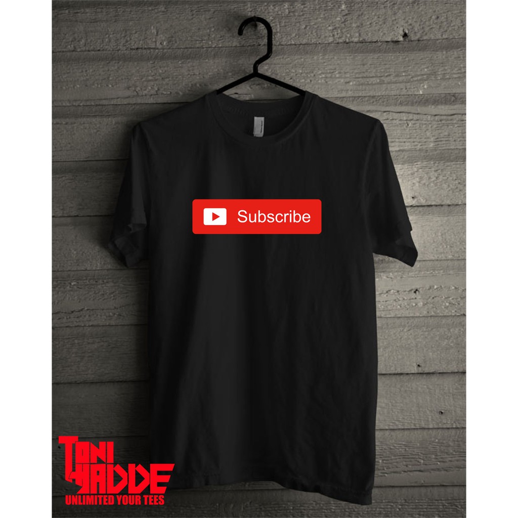 Distro เสื้อยืด / เสื้อผ้า / เสื้อยืด / Youtuber Subscribe - เสื้อยืด Distro ล่าสุด