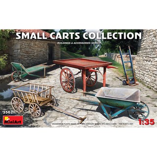 โมเดลประกอบ MiniArt 1/35 MI35621 Small Carts Collection