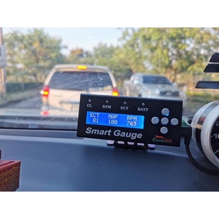 สมาร์คเกจ Smart Gauge  มีติดรถไว้ดีมาก  สามารถ ดู ความร้อน รอบเครื่อง แบตเตอรี่ ลบโค้ดแก้ไฟโชว์ต่างๆของเครื่องยนต์