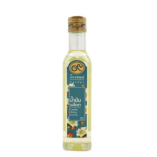 Patpat Camellia Oleifera Seed Oil 250 ml น้ำมันเมล็ดชา ตราภัทรพัฒน์ 250 มล.