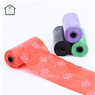 MUSI.HOME【 ราคาถูก】C165 ถุงเก็บอึสุนัข ถุงเก็บอึแมว ถุงขยะเก็บมูลสัตว์ แบบใช้แล้วทิ้ง ย่อยสลายได้ กลิ่นหอม