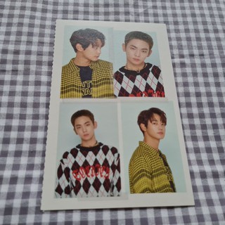 โปสการ์ด คีย์ มินโฮ Key Minho SHINee SM 2019 Seasons Greetings Postcard