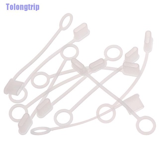 Tolongtrip&gt; ฝาครอบป้องกันสายเคเบิล USB Type-c 10 ชิ้น