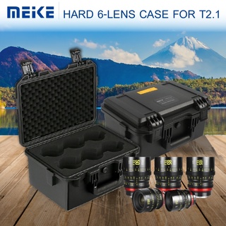 กระเป๋าใส่เลนส์ Cinema T2.1 6ช่อง MIKE HARD CASE MK-T2.1 6slot ใส่ lens Meike Cinema Full frame ได้ 6 ตัว