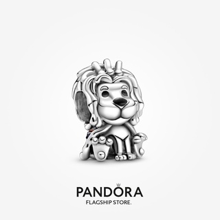 Pandora ชาร์มเงินสเตอร์ลิง ลายสิงโต แพนดอร่า แจ็คยูเนี่ยน ของขวัญวันเกิด สําหรับสุภาพสตรี DIY p825