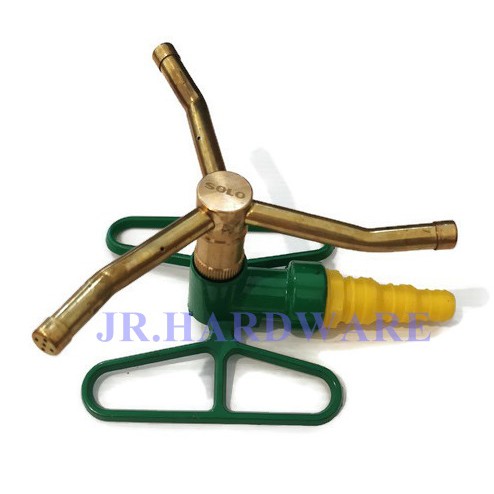 SOLO โซโล สปริงเกอร์รดน้ำแบบตั้งพื้นทองเหลือง สวมสายยางขนาด 4หุน 5หุน 6หุน รุ่น803 - รูปที่ 2