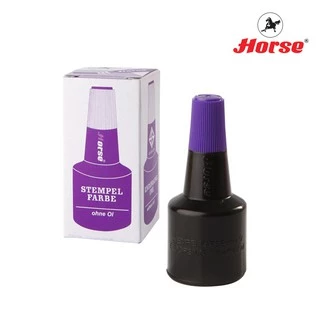 HORSE ตราม้า หมึกเติมแท่นประทับ 28 ซีซี - หลายสี