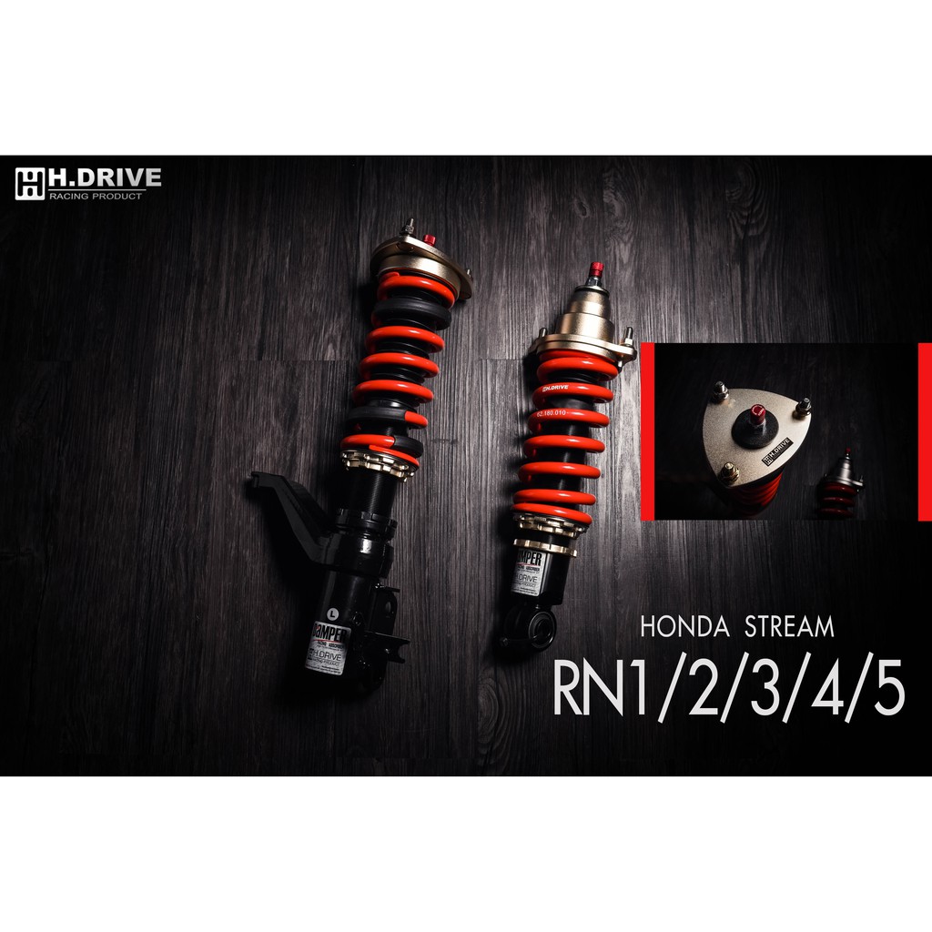 โช้คอัพ H.DRIVE S.spec - Honda Stream RN1/2/3/4/5