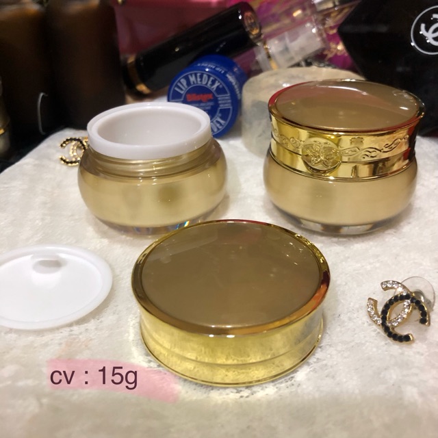 กระปุกครีม 15 g สีทอง ขายปลีก ขายส่ง สวยมาก