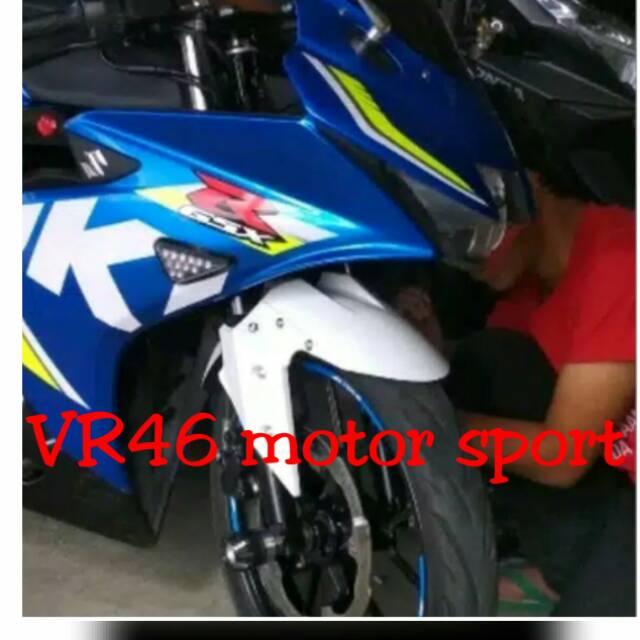 GSX s GSX 150R การเปลี่ยนแปลงบังโคลนหน้า