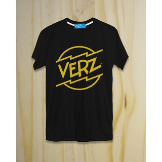 เสื้อยืด LOGO VERz สีดำ/ทอง แบรนด์ VERz