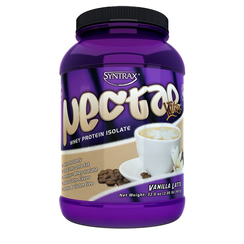 Syntrax Nectar Whey Protein Isolate Vanilla Latte 2 lbs ของแท้