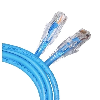 LAN (สายแลน) LINK รุ่น US-5103LZ-X RJ45, CAT6 UTP Cable ยาว 3M. (คละสี X=1ขาว/2แดง/3เขียว/4ฟ้า/5เหลือง) - ประกัน30 ปี