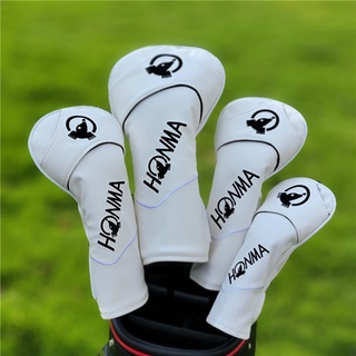 Honma Golf Club #1 #3 #5 Wood Headcovers Driver Fairway Woods cover PU Leather Head Covers Set Protector Gol XQ3H