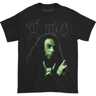 ใหม่ เสื้อยืด พิมพ์ลาย Dio Metal Horns Alplbg31Odioca25