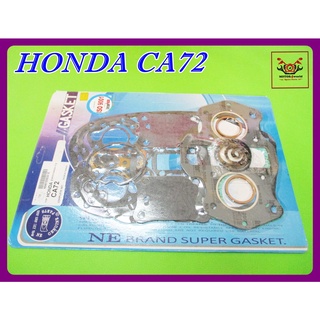 HONDA CA72 CA 72 ENGINE GASKET COMPLETE SET "NON ASBESTOS" ISO 9001 // ปะเก็นเครื่อง ชุดใหญ่ อย่างดี ไม่มีแร่ใยหิน