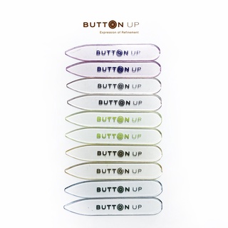 BUTTON UP เครื่องประดับ Collarbone ที่ดามปกสำหรับปกเสื้อเชิ๊ต (1คู่)