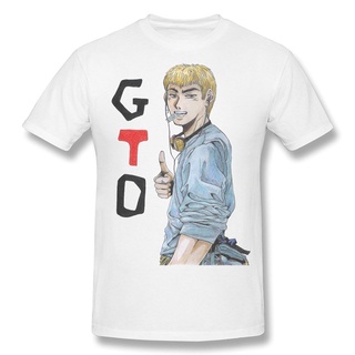 เสื้อยืด พิมพ์ลาย GTO Great Teacher Onizuka สีขาว สําหรับผู้ชายS-5XL