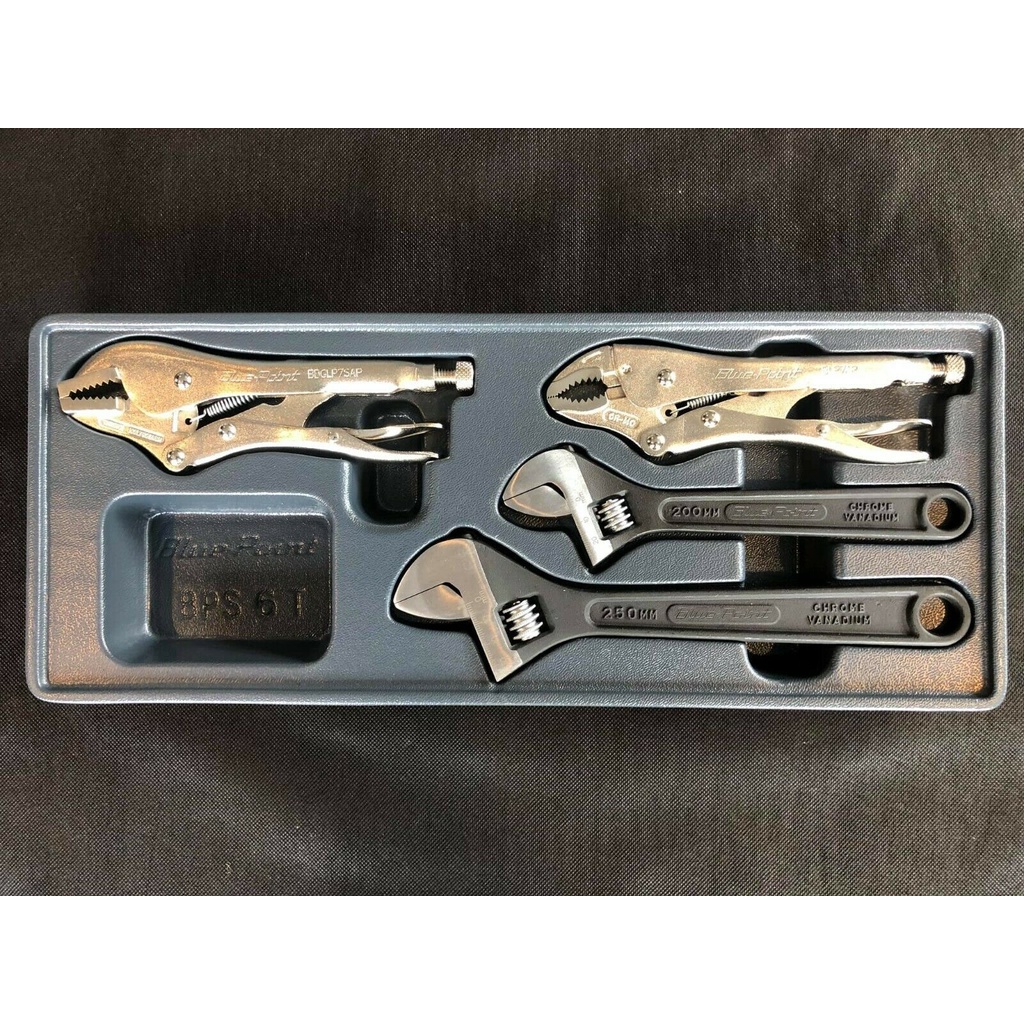 Blue Point Adjustable Wrench Set BPS6 Shopee Thailand