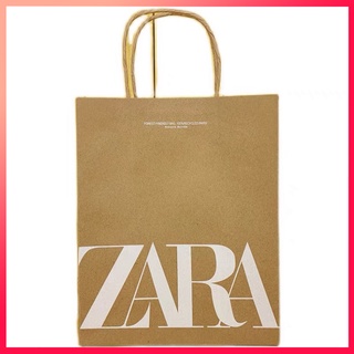 Zara ถุงกระดาษ ถุงของขวัญ ถุงผ้า