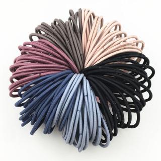 1PCS Hair Rings Rubber Band Thick Curly Hair Rings Elastics Ponytail Holder 2cm