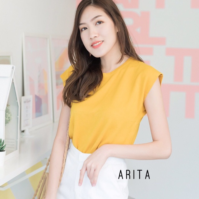 🎉🌸เสื้อไหมพรมคอกลมผ้านิ่มมากเกรดคุณภาพงานป้าย ARITA MY TOP มีสีเข้าใหม่สวยๆค่ะ