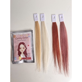 ทรีทเม้นท์เปลี่ยนสีผม  PINK GREY - CANDY COLOR KERATIN TREATMENT (แคนดี้คัลเลอร์เคราตินทรีทเม้นท์)