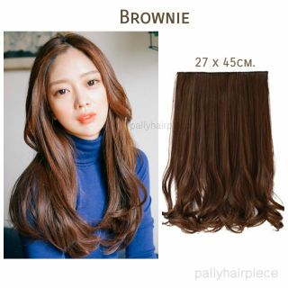 แฮร์พีช hairpiece งุ้มปลาย รุ่น Brownie