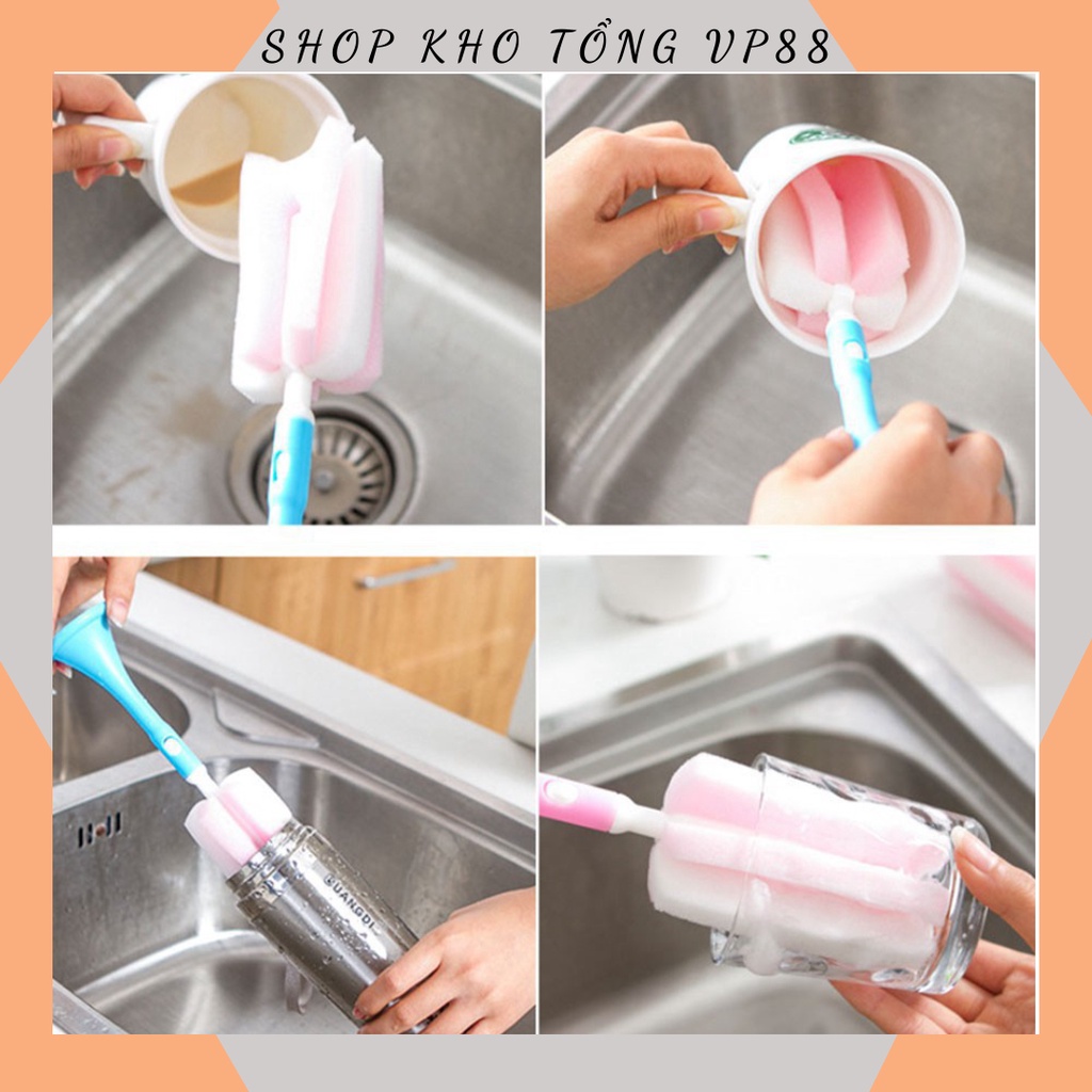 COMBO 3 ฟองน้ําสําหรับล้างถ้วยและถ้วยง่าย 88111 SHOP TOTAL WAREHOUSE 88