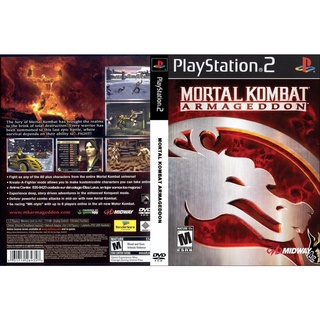 แผ่นเกมส์ PS2 Mortal Kombat Armageddon   คุณภาพ ส่งไว (DVD)