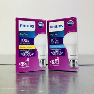 PHILIPS หลอด LED BULB 10W E27 mycare