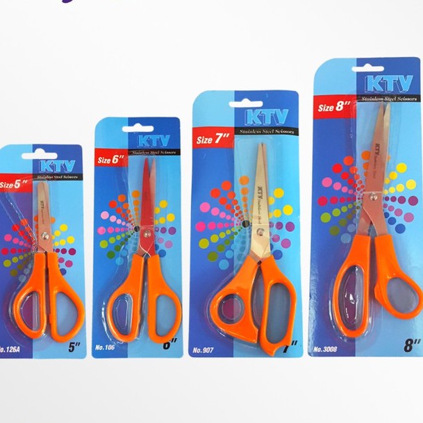 กรรไกร KTV เคทีวี 5/6/7/8 นิ้ว