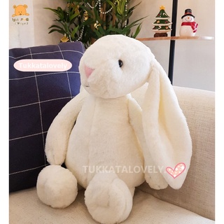 ตุ๊กตากระต่ายหูยาว JellyCat สีขาว (White)