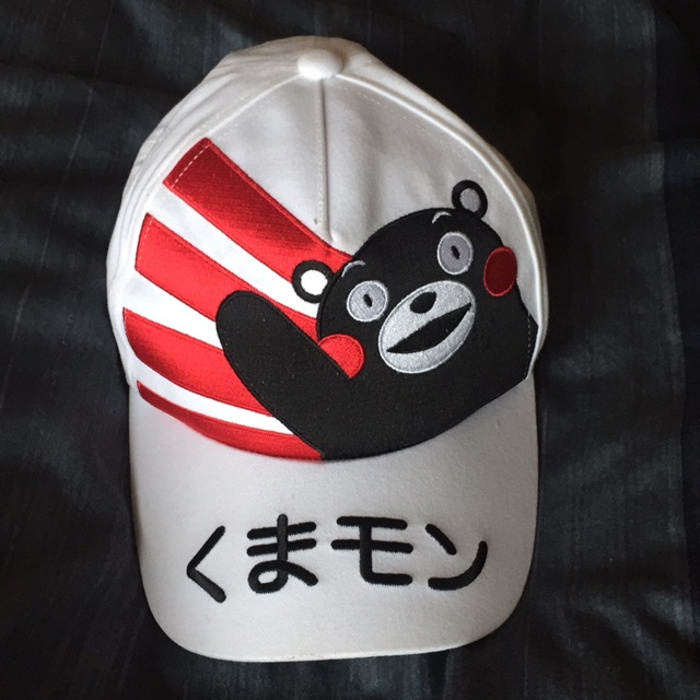 หมวกแก๊ปคุมะมงKumamon ของแท้จากช็อป