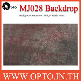 MJ028 Background Backdrop Tie-dyde fabric 3x6m. Cotton For Studio ฉากหลังเพ้นท์ลายสำหรับถ่ายภาพ