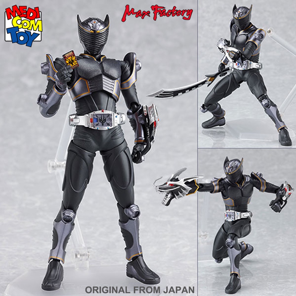 งานแท้ Medicom Toy Max Factory Kamen Rider Onyx Masked Ryuki Dragon Knight ไอ้มดแดง โอนิกซ์ มาสค์ไรเดอร์ ริวคิ Figma
