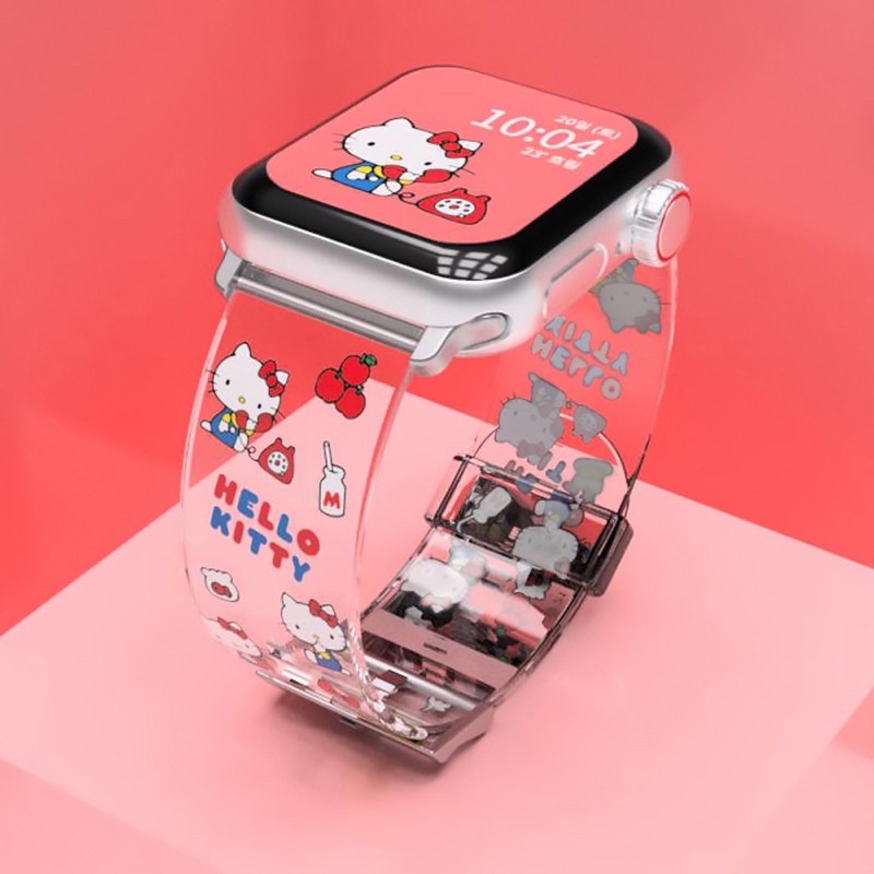 🌈 PreOrder ❤️ Sanrio Hello Kitty / My Melody / Little Twin Stars For Apple Watch Strap สายนาฬิกา ลิขสิทธิ์แท้