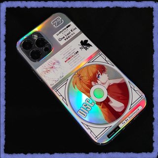 เคสโทรศัพท์มือถือ EVA แบบใส ลาย Evangelion Tomorrow สําหรับ iPhone 13 Huawei p50 iQOO Xiaomi Laser CD