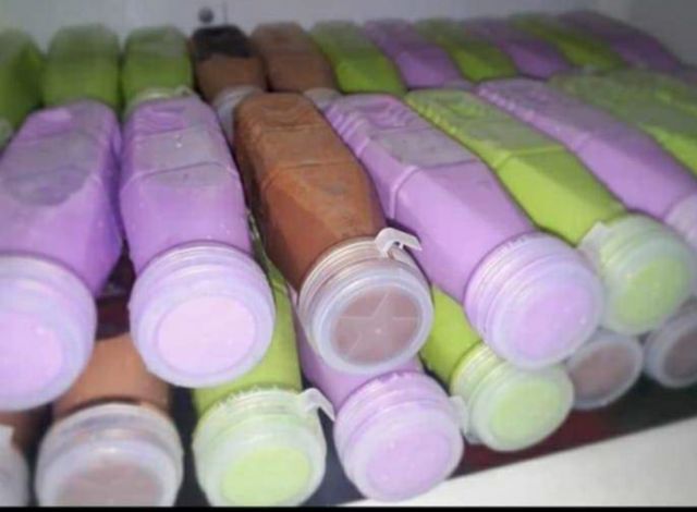 ขวดน้ำพลาสติก (สีขาวขุ่น) ขนาด200cc. ใช้สำหรับใส่ น้ำส้ม น้ำอ้อย แพคละ150ใบ พร้อมฝาฉีก ราคา ถูกที่สุด ดีลบีเคเค แกลเลอรีภาพที่ 3