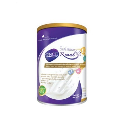 Otsuka Once Renal วันซ์ รีนอล 400 กรัม อาหารทางการแพทย์สําหรับผู้ป่วยโรคไตระยะก่อนล้างไต ผู้ป่วยฟอกไ