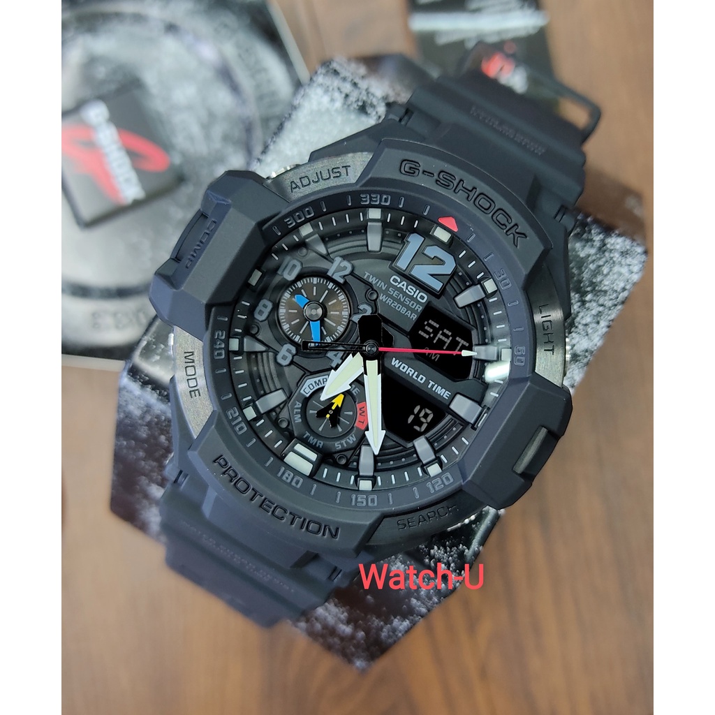 นาฬิกา G-Shock นักบิน Gravity Master รุ่น GA-1100-1A1 ประกัน CMG