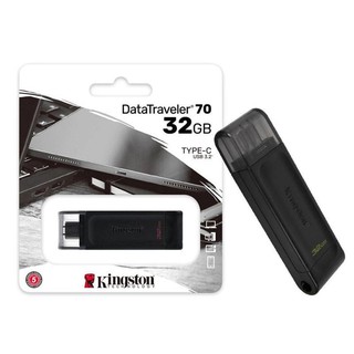 FLASH DRIVE KINGSTON DATATRAVELER 70 32GB TYPE-C USB 3.2