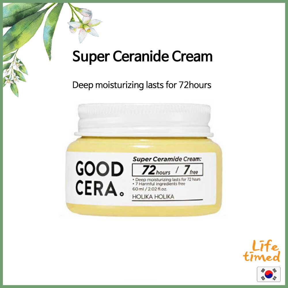 Holika HOLIKA GOOD CERA Super Ceramide ครีมบํารุงผิว ให้ความชุ่มชื้น 60 มล.